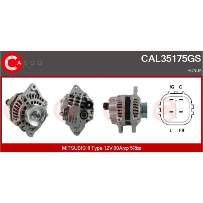 CASCO Generator CAL35175GS