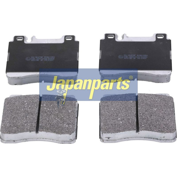 Japanparts Bremsbeläge PA-0507AF Japanparts Bremsbeläge PA-0507AF