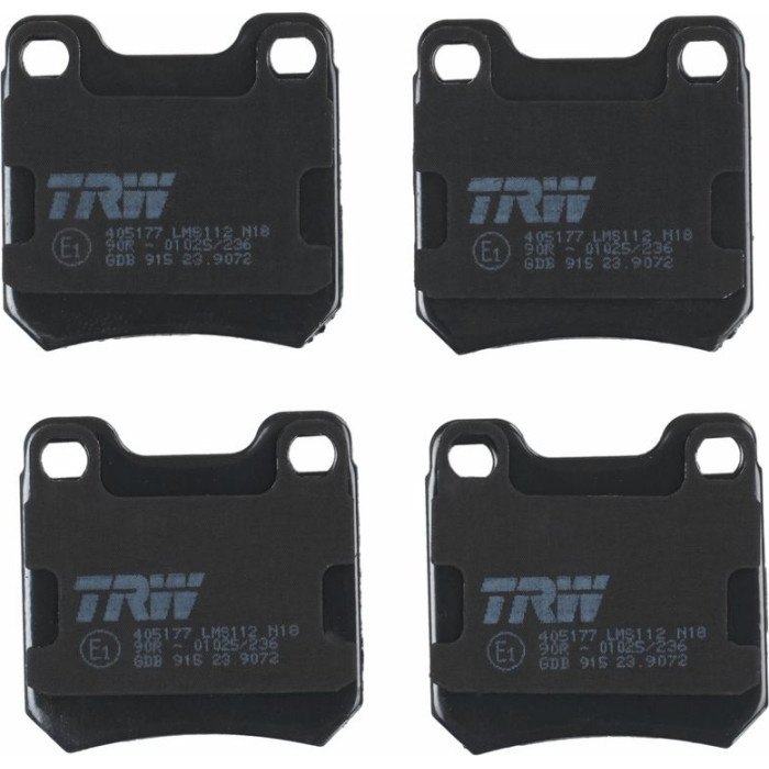 TRW Bremsbeläge Hinterachse GDB915 TRW Bremsbeläge Hinterachse GDB915