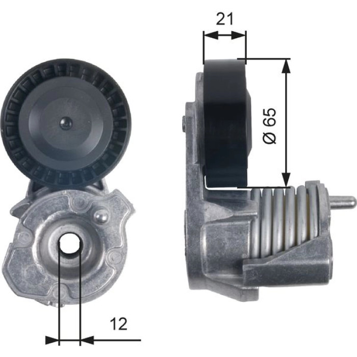 Gates Spannrolle T39145 Gates Spannrolle T39145