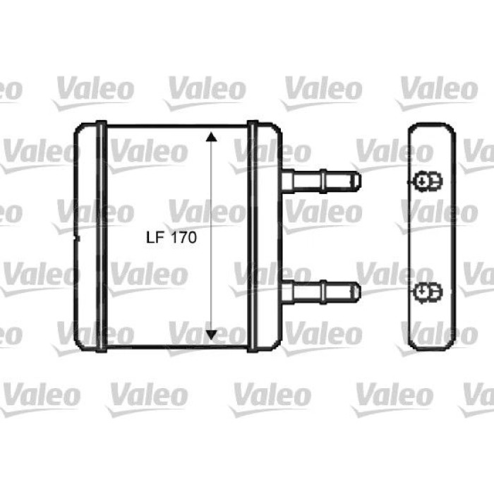 Valeo Wärmetauscher 812396 Valeo Wärmetauscher 812396