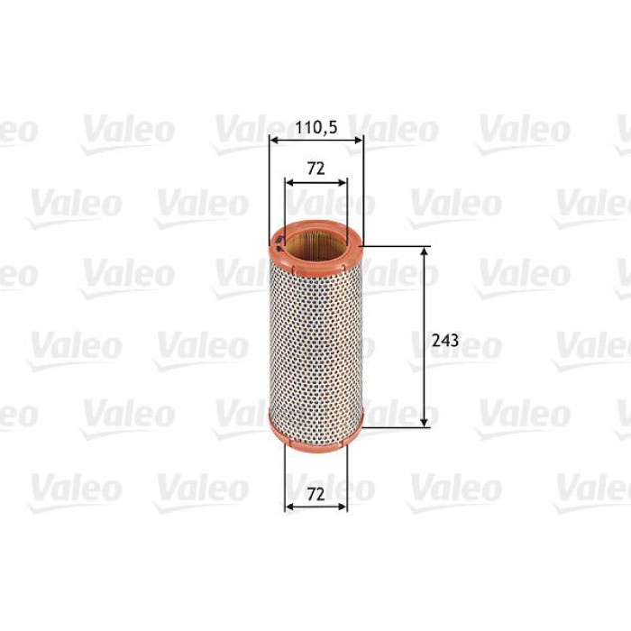Valeo Luftfilter 585612 Valeo Luftfilter 585612