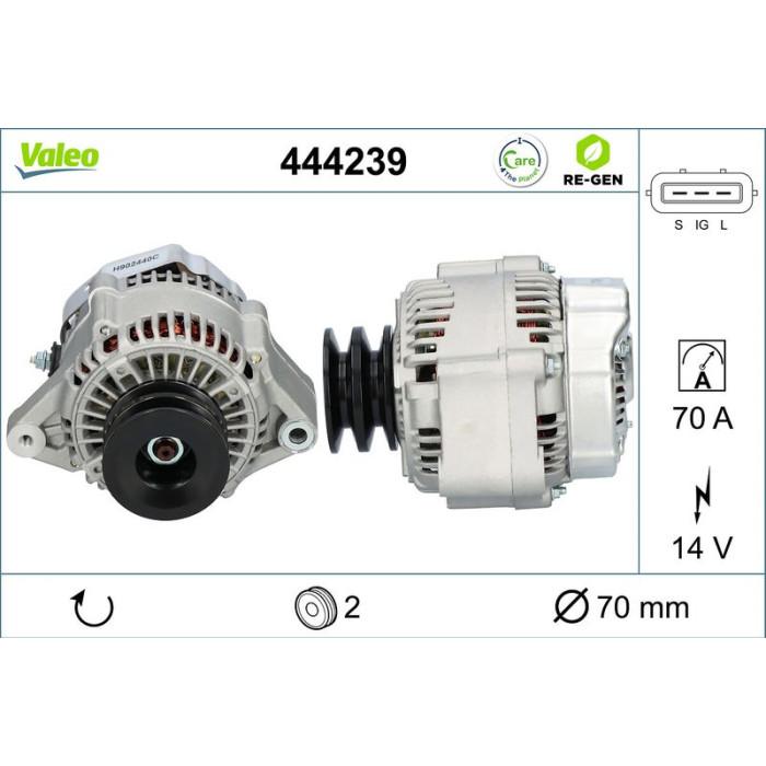 Valeo Lichtmaschine 444239 Valeo Lichtmaschine 444239