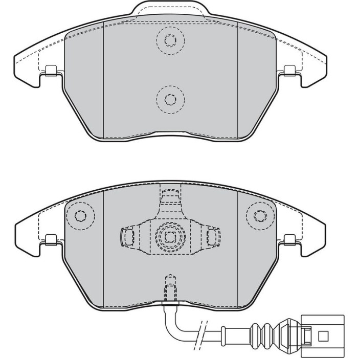 Valeo Bremsbelagsatz 598635 Valeo Bremsbelagsatz 598635