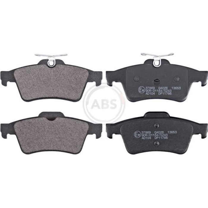 37869 A.B.S. Scheibenbremsbeläge 37869 37869 A.B.S. Scheibenbremsbeläge 37869
