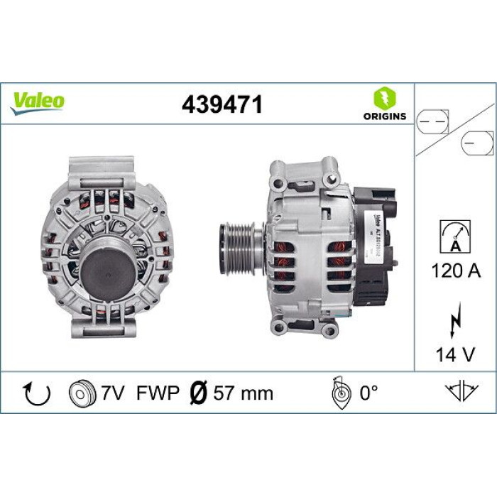 Valeo Lichtmaschine 439471 Valeo Lichtmaschine 439471