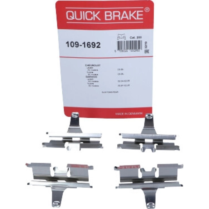 Quick Brake Montagesatz für Bremsbeläge 109-1692 Quick Brake Montagesatz für Bremsbeläge 109-1692