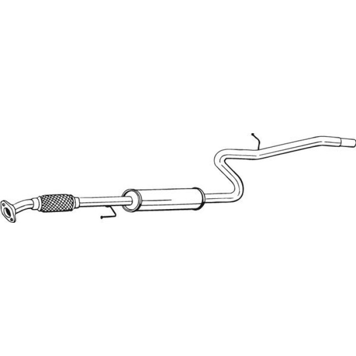 Bosal Schalldämpfer 287-419 Bosal Schalldämpfer 287-419
