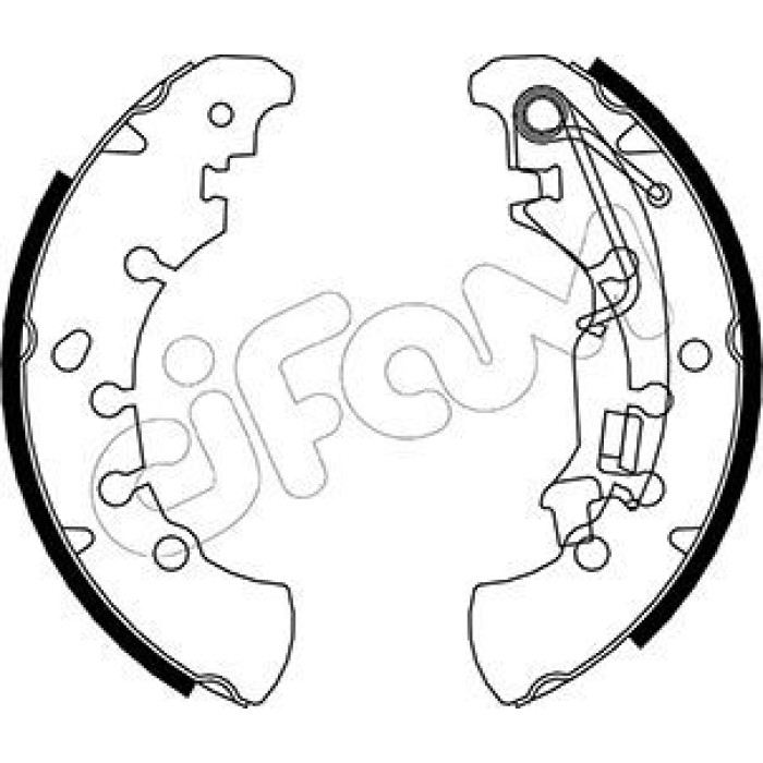 153-091 CIFAM Bremsbackensatz 153-091 153-091 CIFAM Bremsbackensatz 153-091