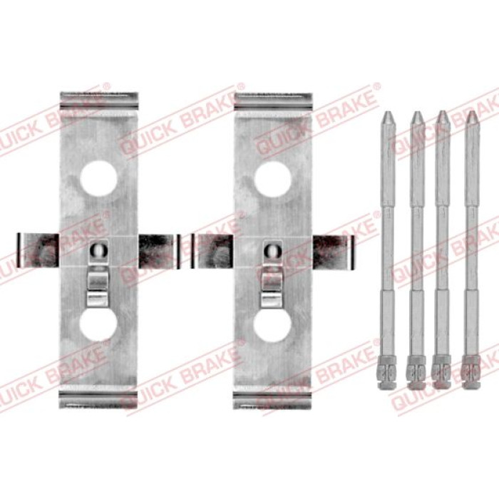 Quick Brake Zusatzsatz für Scheibenbremsbeläge 109-0136 Quick Brake Zusatzsatz für Scheibenbremsbeläge 109-0136