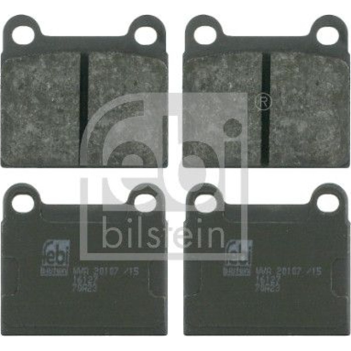 16127 febi Bremsbeläge 16127 16127 febi Bremsbeläge 16127