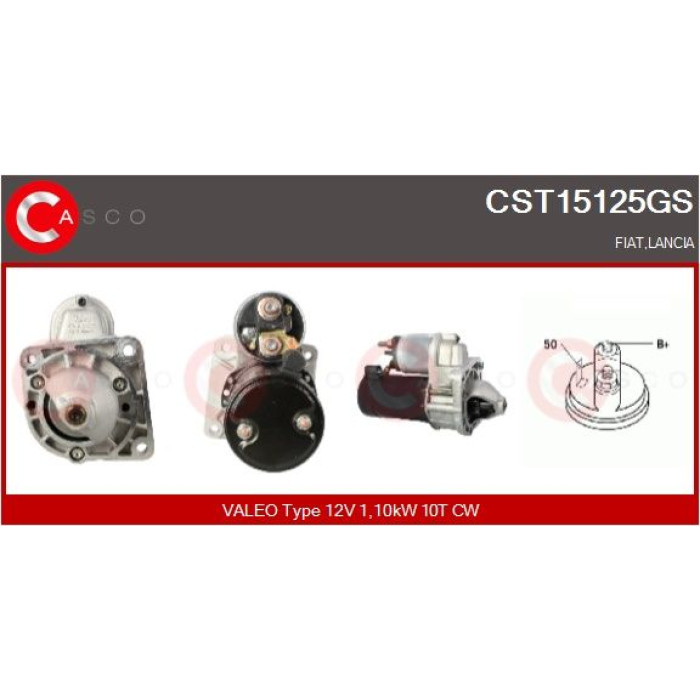 CASCO Anlasser CST15125GS