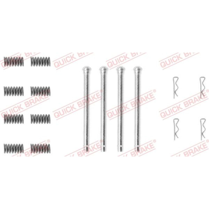 Quick Brake Zubehörsatz für Scheibenbremsbeläge 109-0970 Quick Brake Zubehörsatz für Scheibenbremsbeläge 109-0970