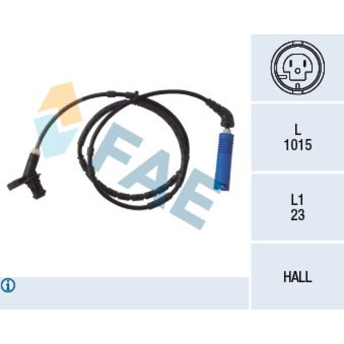 FAE Sensor, Raddrehzahl 78039 FAE Sensor, Raddrehzahl 78039