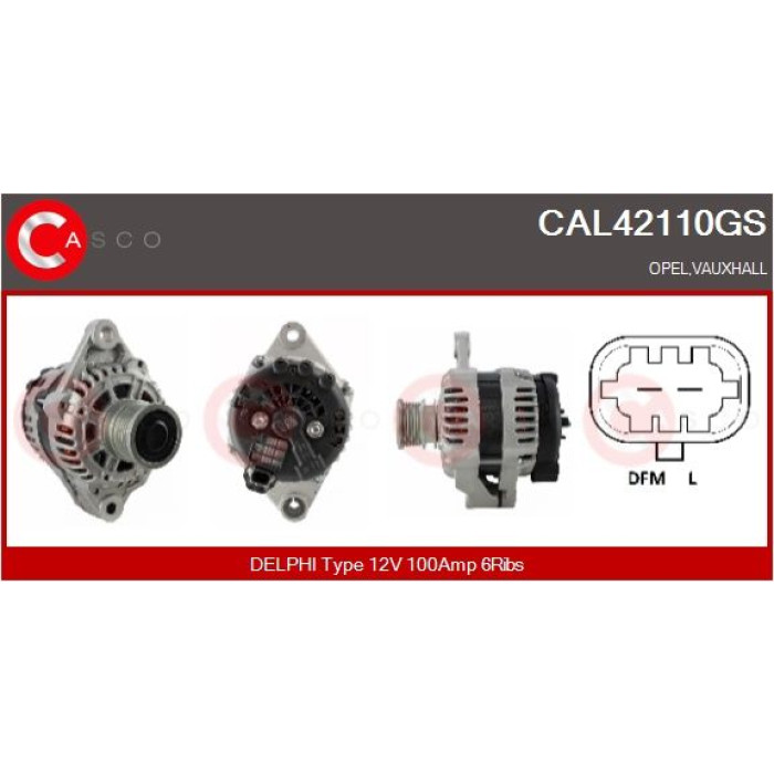 CASCO Generator CAL42110GS CASCO Generator CAL42110GS