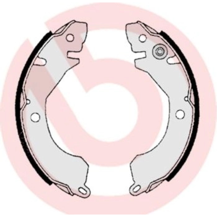 BREMBO Bremsbackensatz S 54 505 BREMBO Bremsbackensatz S 54 505