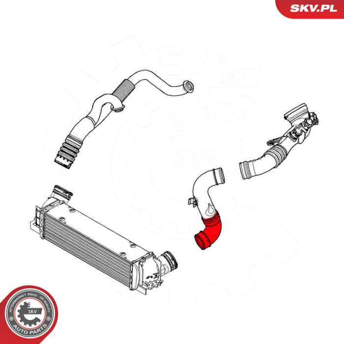 43SKV303 ESEN SKV Ladeluftschlauch 43SKV303 43SKV303 ESEN SKV Ladeluftschlauch 43SKV303