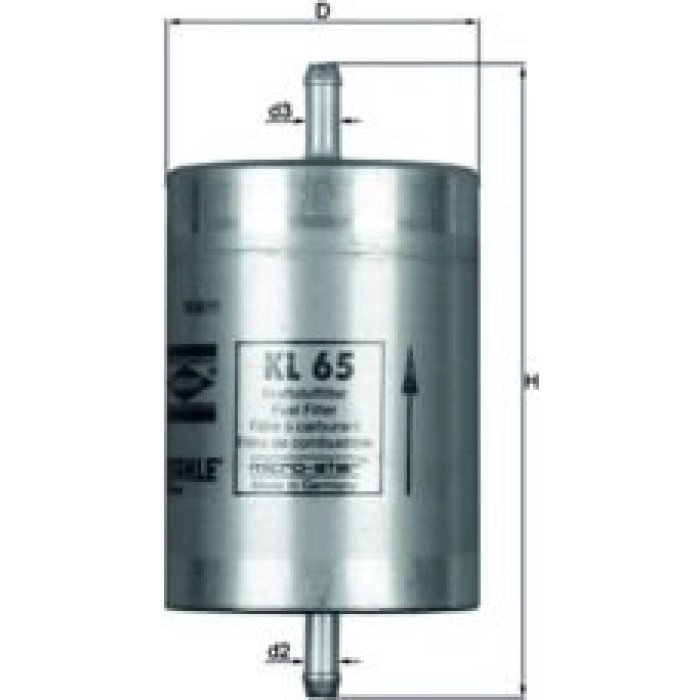 KL 65 MAHLE Kraftstofffilter KL 65, Leitungsfilter, Höhe 151 mm – u. a. für VW Lt 28-35 II Bus (2DB, 2DE, 2DK), VW Lt 28-46 II Kasten (2DA, 2DD, 2DH), VW Lt 28-46 II Pritsche/Fahrgestell (2DC, 2DF, 2DG, 2DL, 2DM) – OE Nummer 2D0201051 - l KL 65 MAHLE Kraftstofffilter KL 65, Leitungsfilter, Höhe 151 mm – u. a. für VW Lt 28-35 II Bus (2DB, 2DE, 2DK), VW Lt 28-46 II Kasten (2DA, 2DD, 2DH), VW Lt 28-46 II Pritsche/Fahrgestell (2DC, 2DF, 2DG, 2DL, 2DM) – OE Nummer 2D0201051 - l