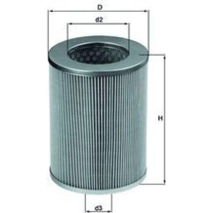 MAHLE Luftfilter LX 300 MAHLE Luftfilter LX 300