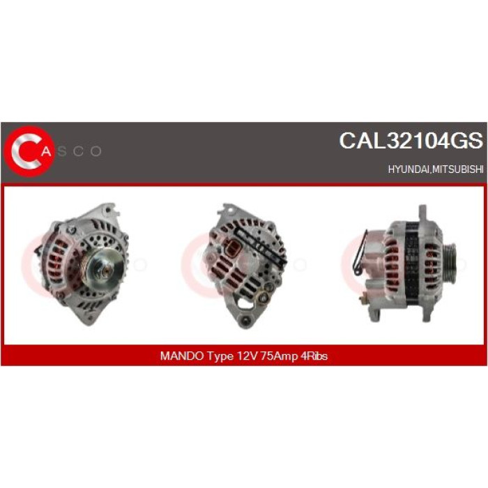 CASCO Generator CAL32104GS CASCO Generator CAL32104GS