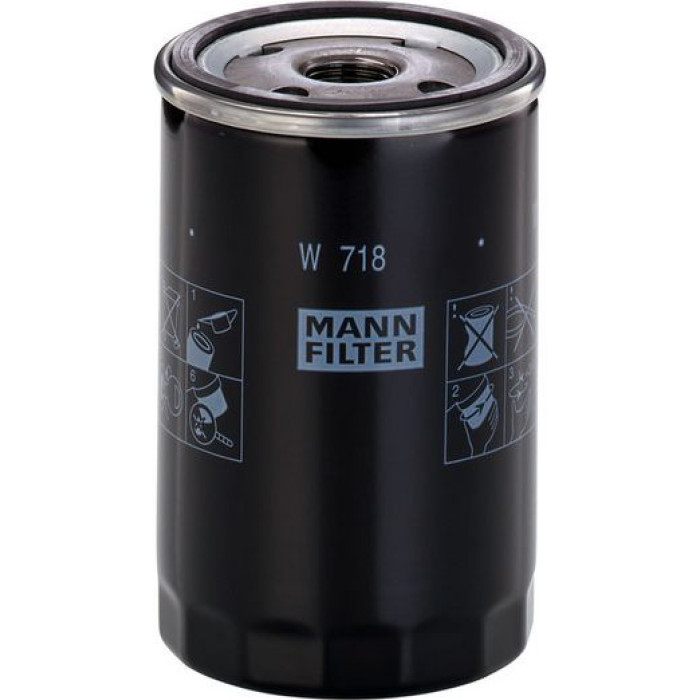 MANN-FILTER Ölfilter W 718 MANN-FILTER Ölfilter W 718