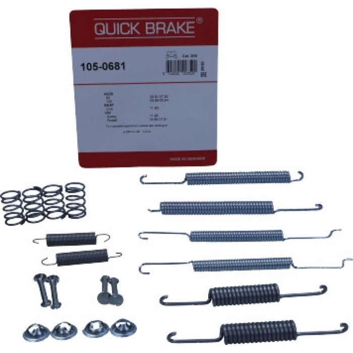 Quick Brake Montagesatz für Bremsbacken 105-0681 Quick Brake Montagesatz für Bremsbacken 105-0681