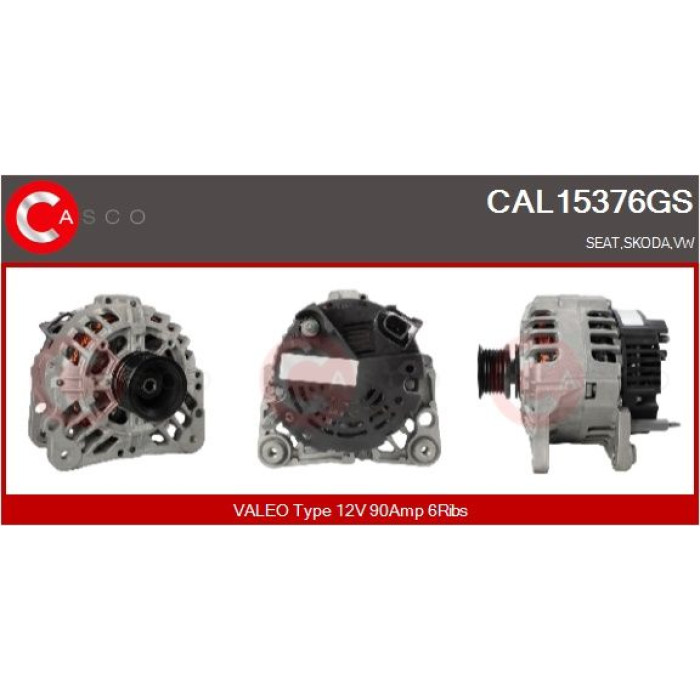 CASCO Generator CAL15376GS CASCO Generator CAL15376GS