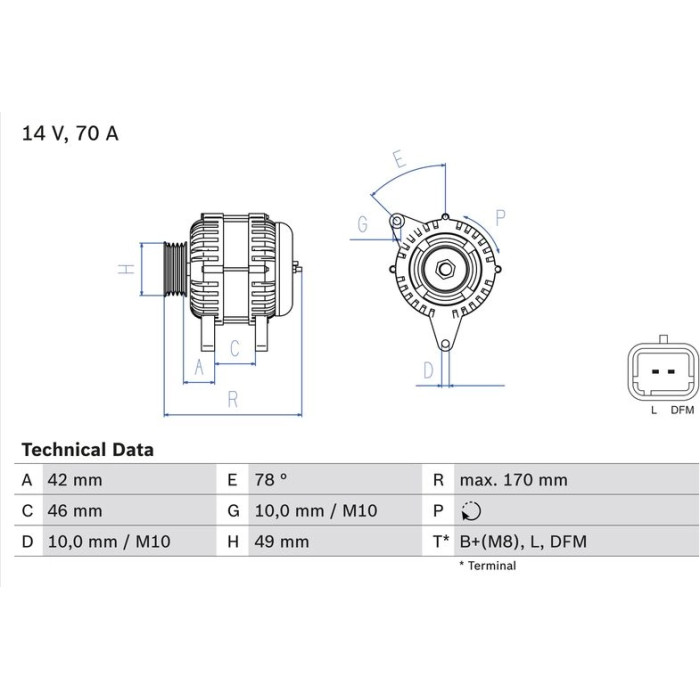 0 986 049 690 Bosch Lichtmaschine 0 986 049 690 0 986 049 690 Bosch Lichtmaschine 0 986 049 690