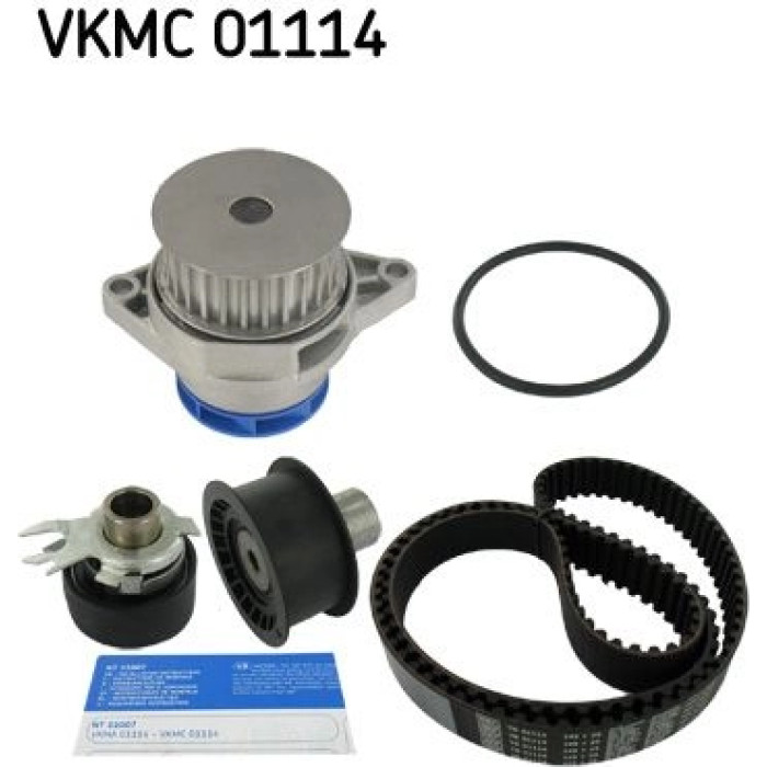 SKF Zahnriemensatz mit Wasserpumpe VKMC 01114