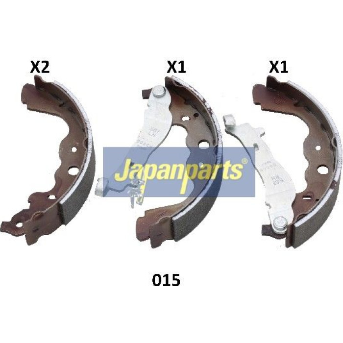 Japanparts Bremsbacken GF-015AF Japanparts Bremsbacken GF-015AF