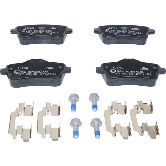 ATE Bremsbelagsatz Mercedes-Benz Hinterachse W166/C292/X166 2, 1-4, 7 11- Keramik 13.0470-2782.2 ATE Bremsbelagsatz Mercedes-Benz Hinterachse W166/C292/X166 2, 1-4, 7 11- Keramik 13.0470-2782.2