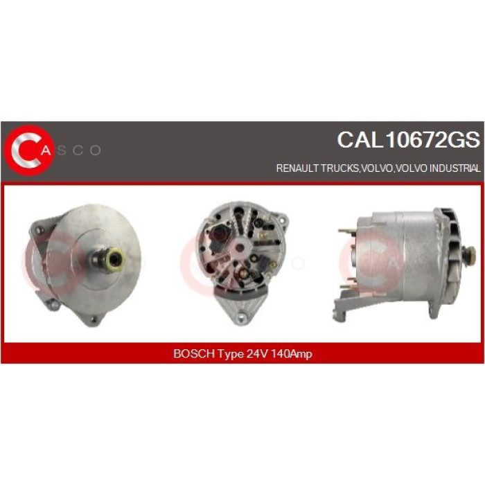 CASCO Generator CAL10672GS CASCO Generator CAL10672GS