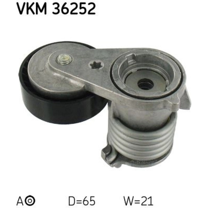 SKF Keilrippenriemen-Umlenkrolle VKM 36252 SKF Keilrippenriemen-Umlenkrolle VKM 36252