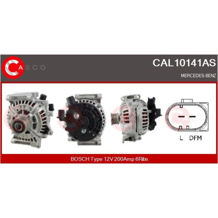 CASCO Generator CAL10141AS CASCO Generator CAL10141AS
