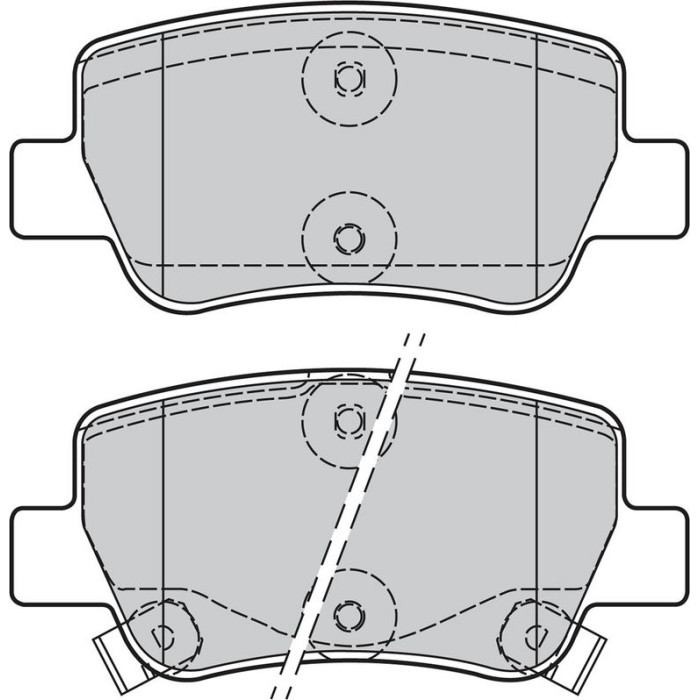 Valeo Bremsbelagsatz 601057