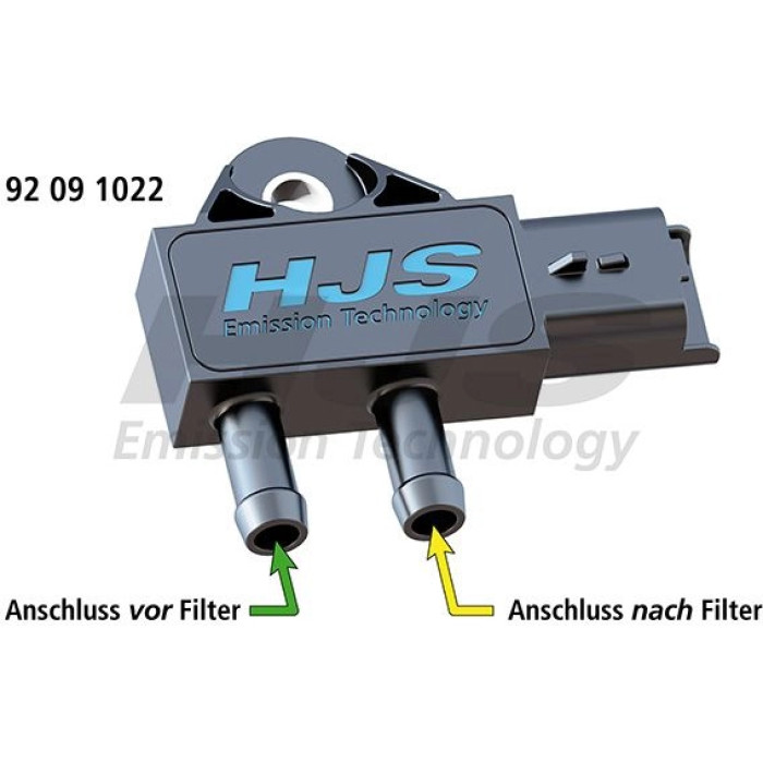 Sensor, Abgasdruck 92 09 1022 Sensor, Abgasdruck 92 09 1022