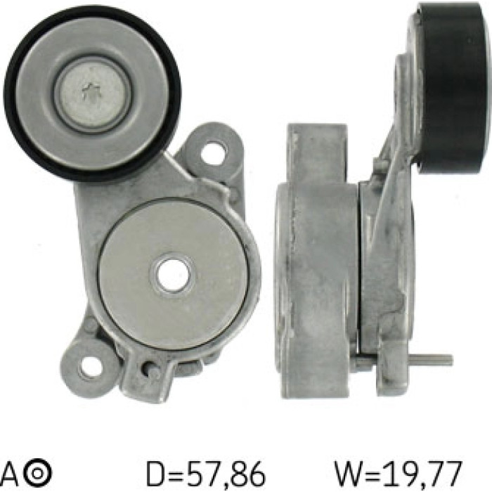 SKF Keilrippenriemen-Spannrolle VKM 31125 SKF Keilrippenriemen-Spannrolle VKM 31125