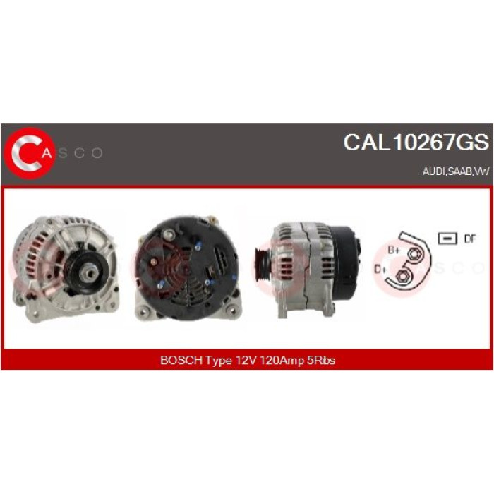 CASCO Generator CAL10267GS CASCO Generator CAL10267GS