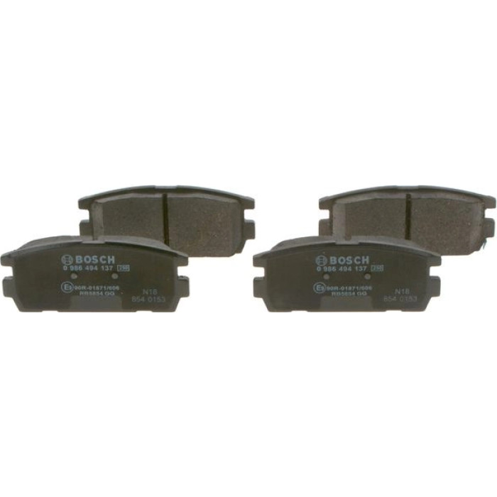 Bosch Bremsbelagsatz 0 986 494 137 Bosch Bremsbelagsatz 0 986 494 137