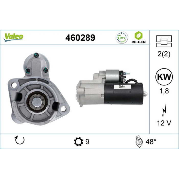 Valeo Anlasser 460289 Valeo Anlasser 460289