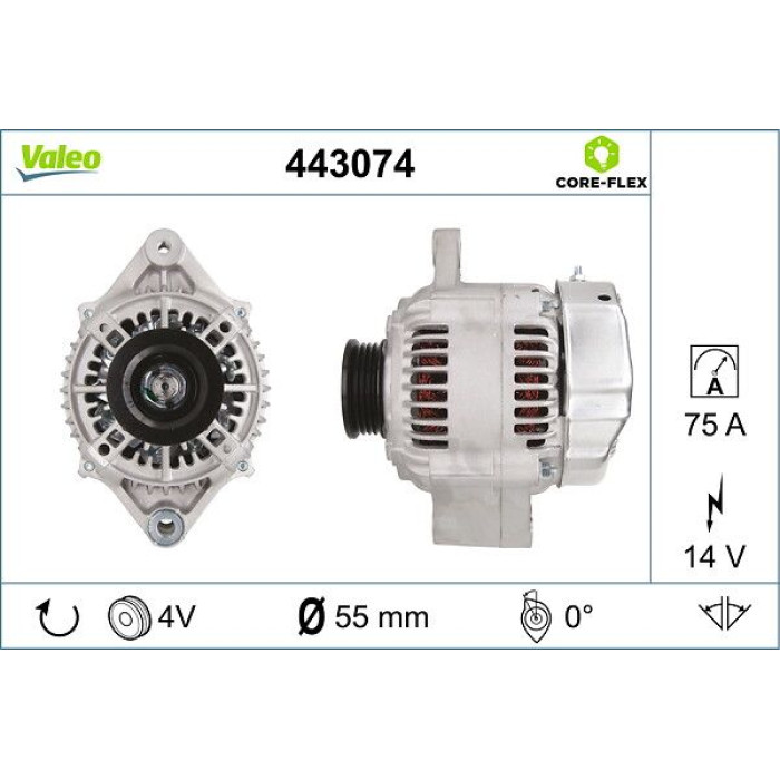 Valeo Lichtmaschine 443074 Valeo Lichtmaschine 443074