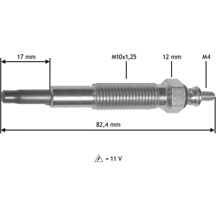 Valeo Glühkerze 345199 Valeo Glühkerze 345199