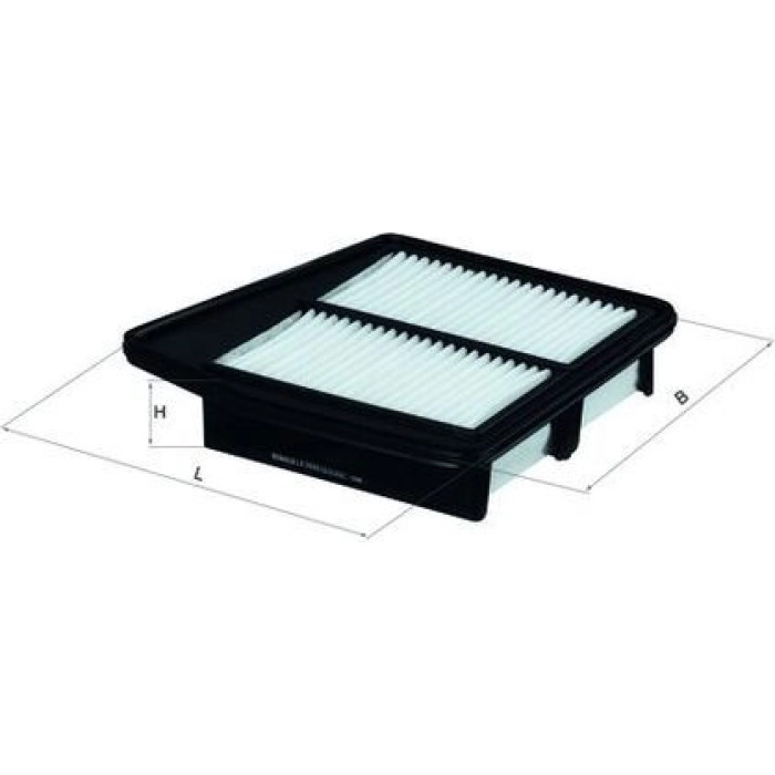 MAHLE Luftfilter LX 2835 MAHLE Luftfilter LX 2835