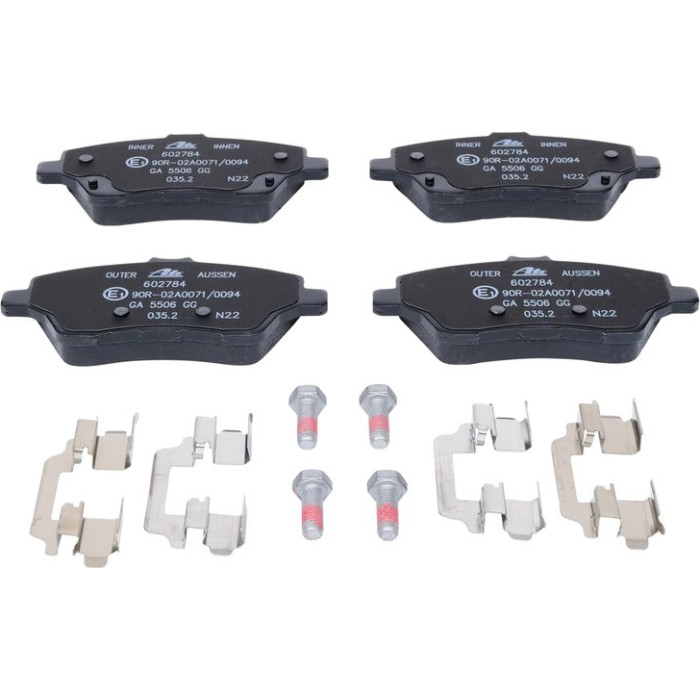 13.0460-2784.2 ATE Bremsbelagsatz Ford Vorderachse B-Max/Transit 1.0/1.5-1.6 TDCi 12 13.0460-2784.2 13.0460-2784.2 ATE Bremsbelagsatz Ford Vorderachse B-Max/Transit 1.0/1.5-1.6 TDCi 12 13.0460-2784.2