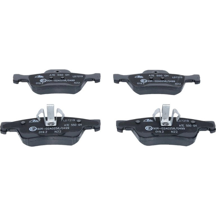 ATE Bremsbelagsatz Mercedes-Benz Hinterachse W164/W251/X164 3, 0-5, 5 4-Matic 05- Keramik 13.0470-7219.2 ATE Bremsbelagsatz Mercedes-Benz Hinterachse W164/W251/X164 3, 0-5, 5 4-Matic 05- Keramik 13.0470-7219.2