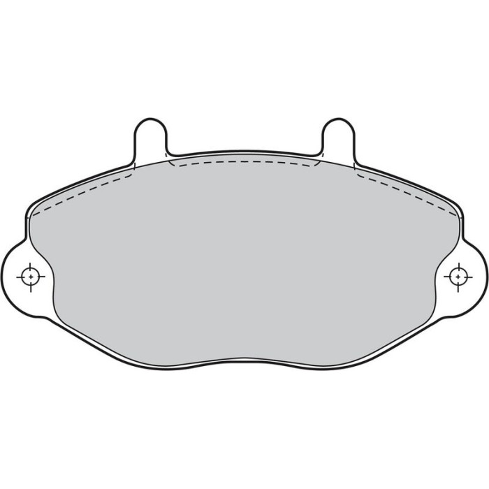 Valeo Bremsbelagsatz 598037 Valeo Bremsbelagsatz 598037