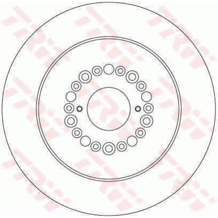 TRW Bremsscheibe DF4289 TRW Bremsscheibe DF4289