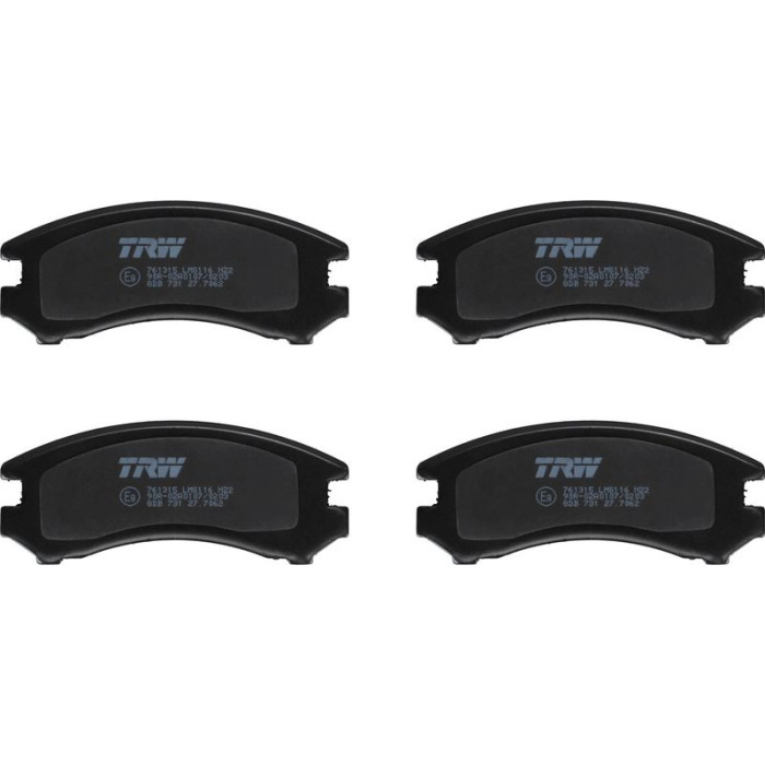 TRW Bremsbeläge Vorderachse GDB731 TRW Bremsbeläge Vorderachse GDB731