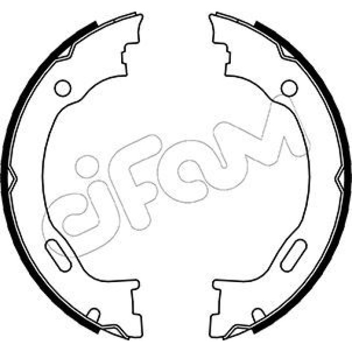 CIFAM Bremsbackensatz, Feststellbremse 153-242 CIFAM Bremsbackensatz, Feststellbremse 153-242