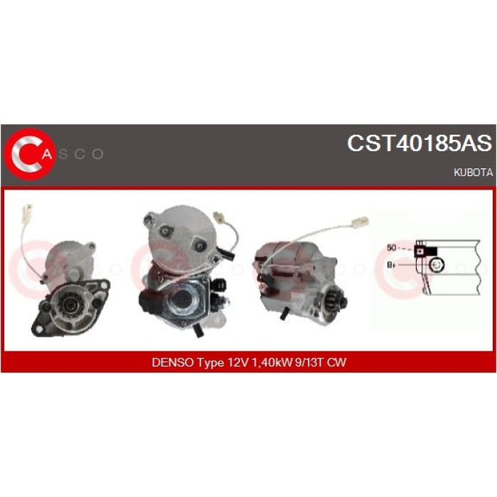 CASCO Anlasser CST40185AS CASCO Anlasser CST40185AS